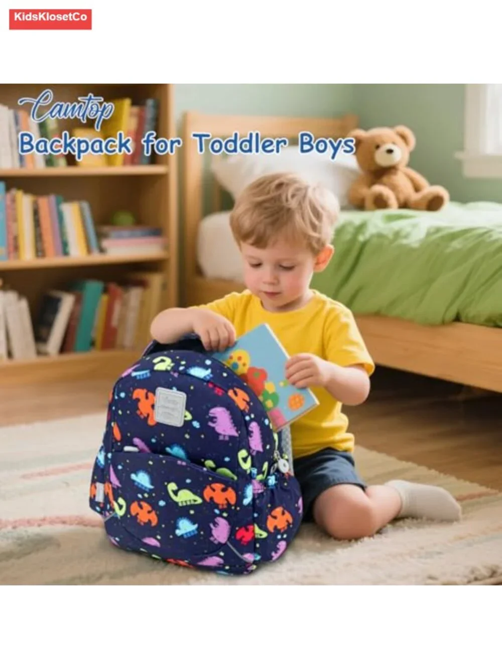 Toddler Kids Backpack Lightweight Waterproof Preschool Daypack